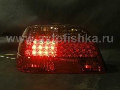 BMW 7 E38 (95-01) фонари задние светодиодные красно-тонированные, комплект 2 шт.
